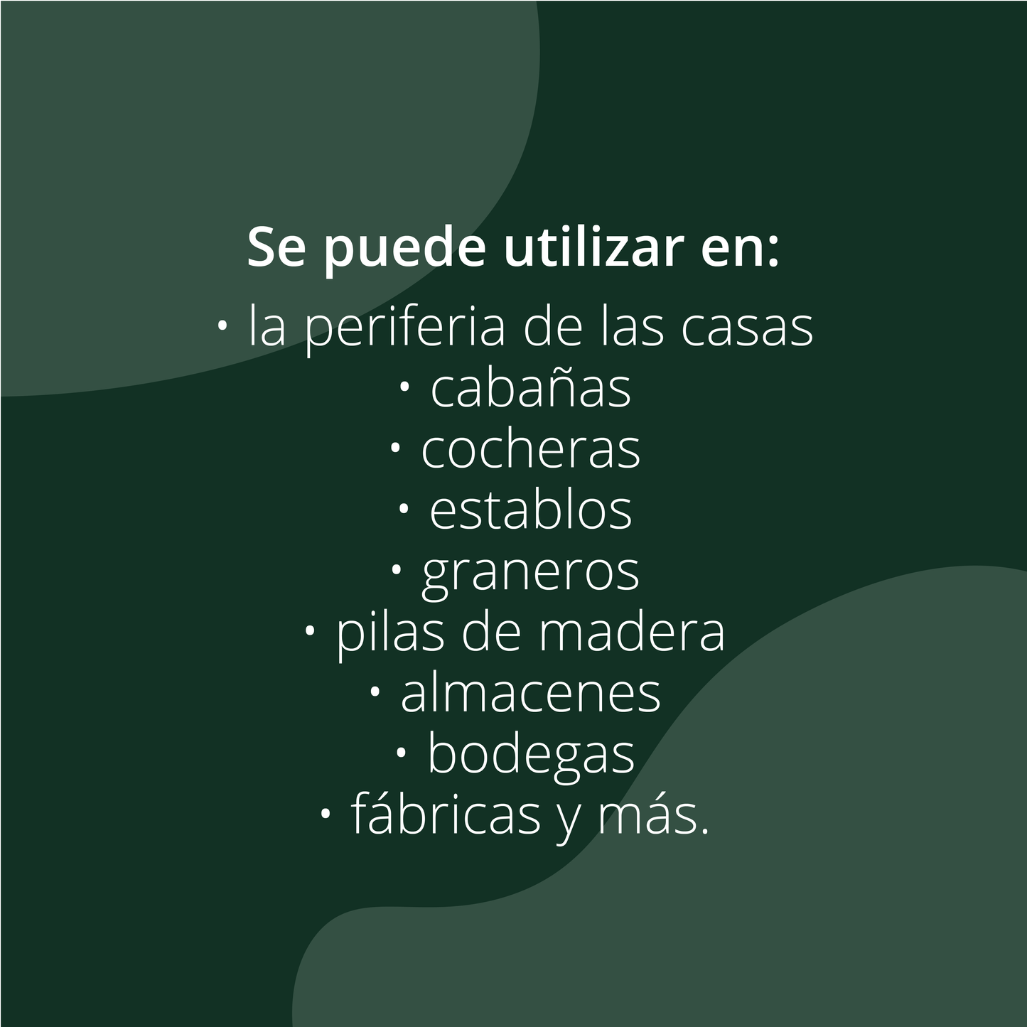 Repelente natural para serpientes para uso exterior. Efectivo para repeler y alejar todo tipo de serpientes.