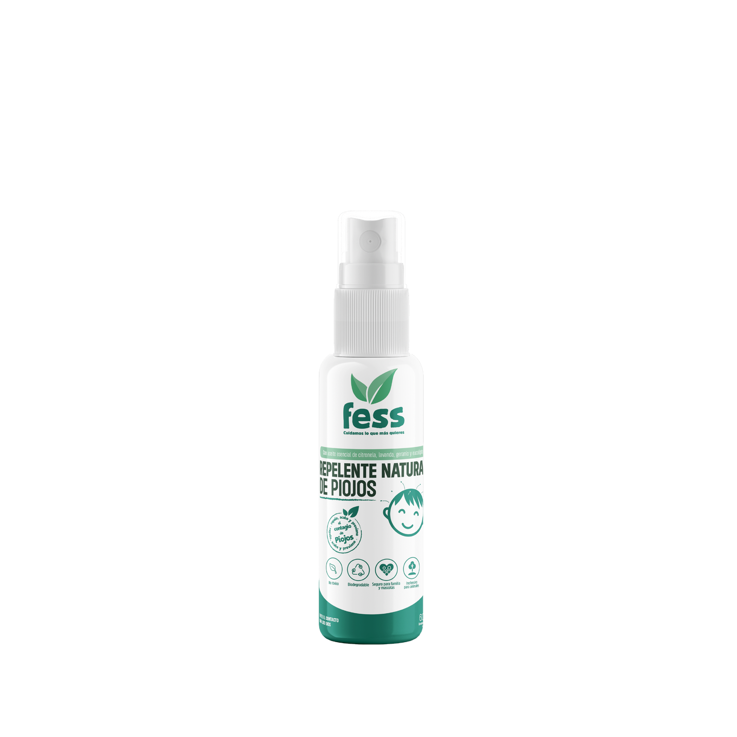 Repelente natural de piojos y liendres. Efectivo para eliminar o prevenir una infestación de piojos. Ideal para proteger a los niños de contagios en temporada alta y para eliminar en caso de estar contagiado. Repelente de viaje.