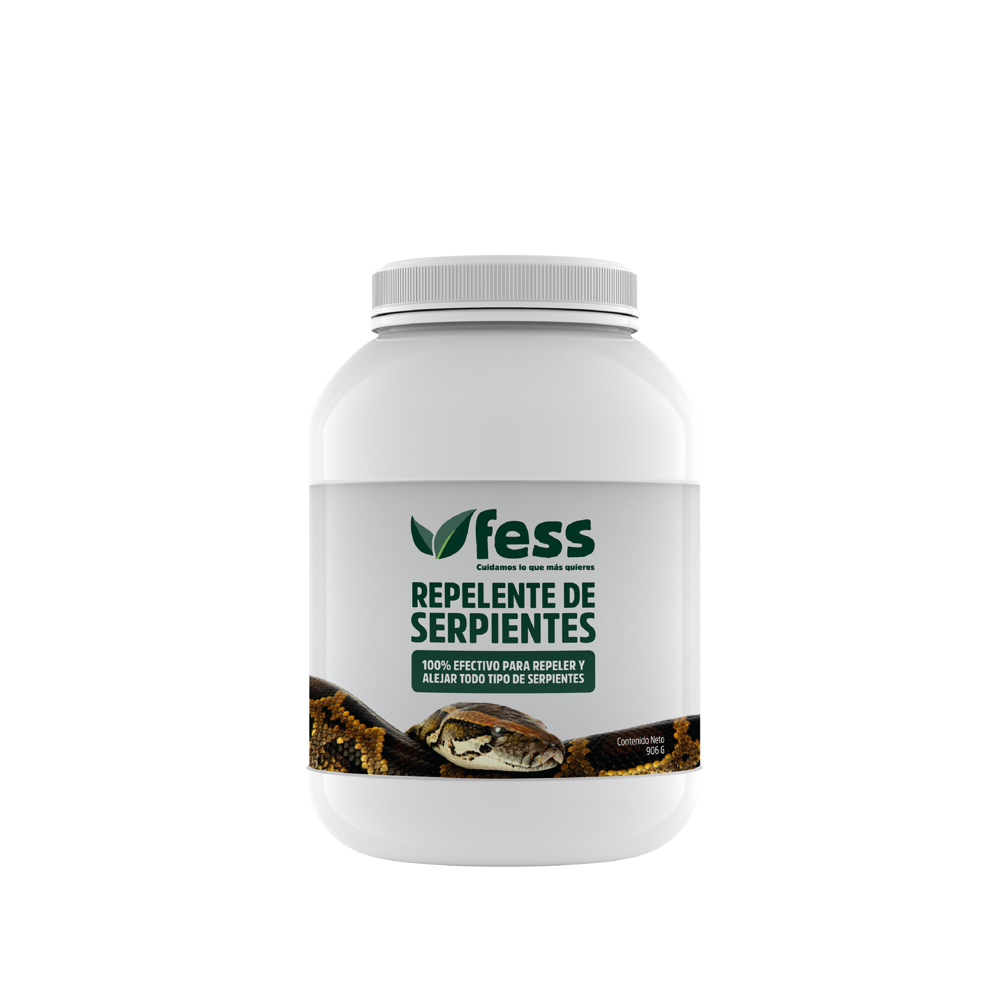 Repelente natural para serpientes para uso exterior. Efectivo para repeler y alejar todo tipo de serpientes.